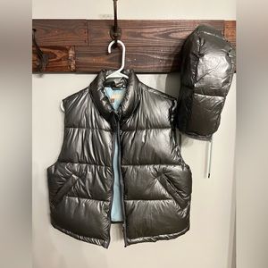 COPY - EUC Pilcro Cropped Puffer Vest